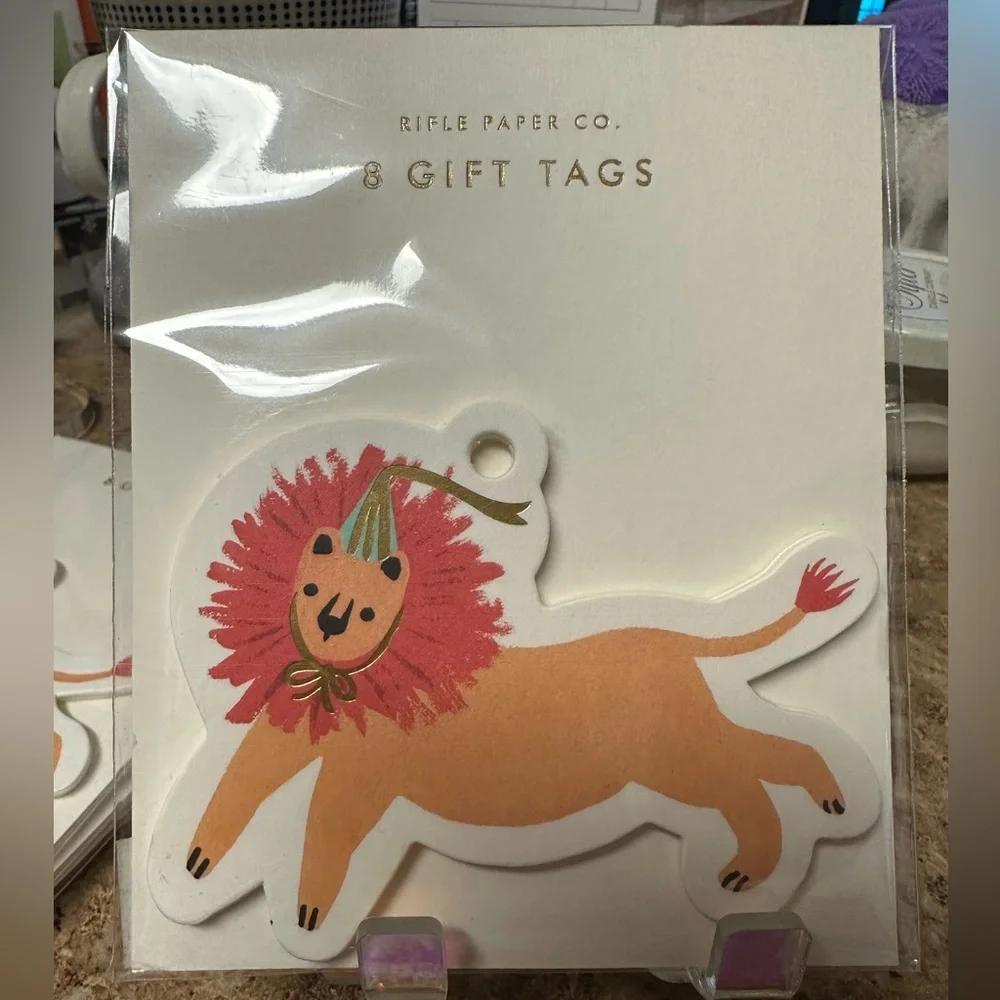 Rifle Paper Co. Party Lion Gift Tags